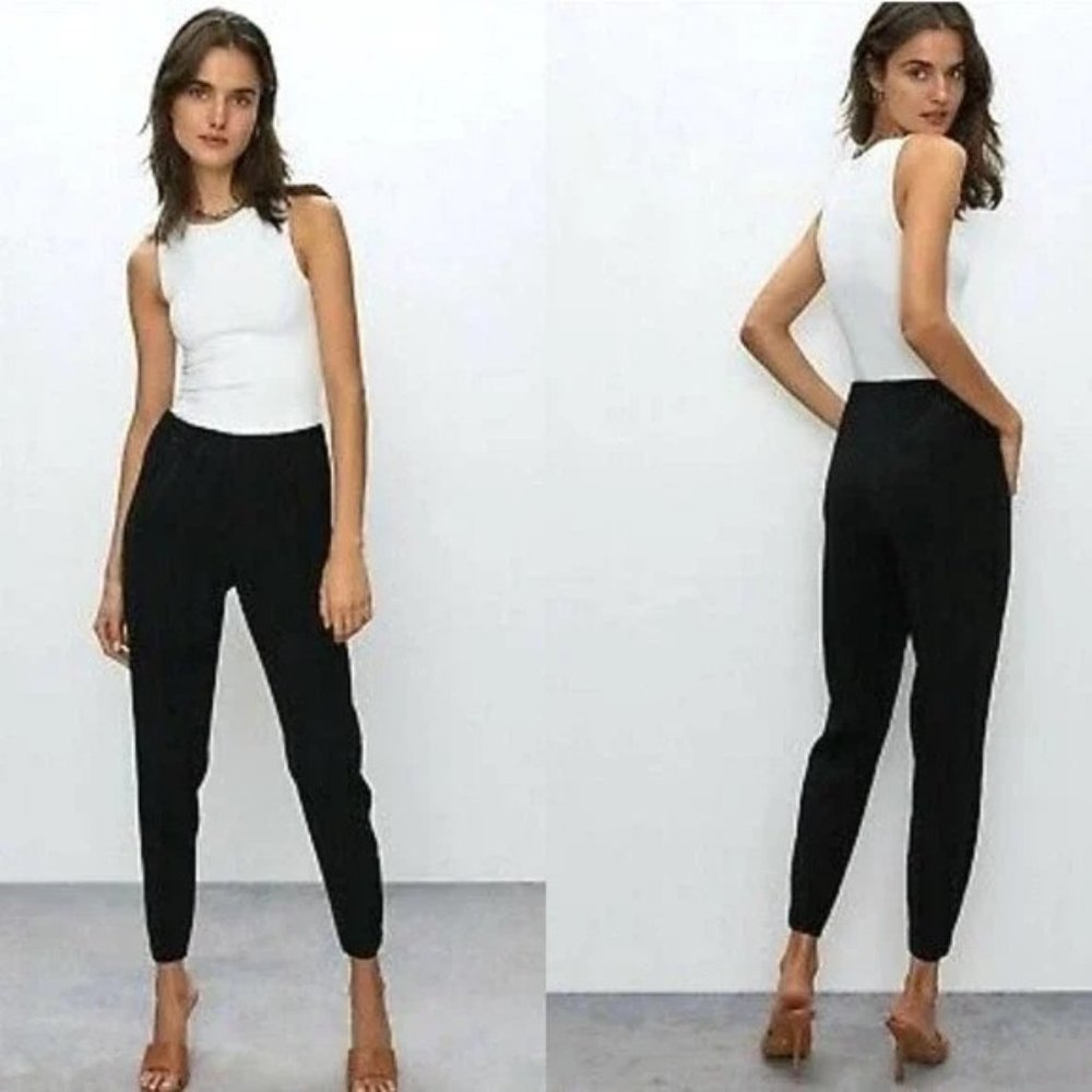 BABATON Aritzia Dexter Dress Jogger Trouser Japanese Fabric Black